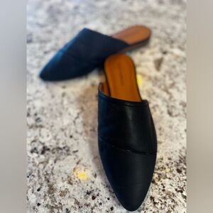 Lucky Brand Black Mules